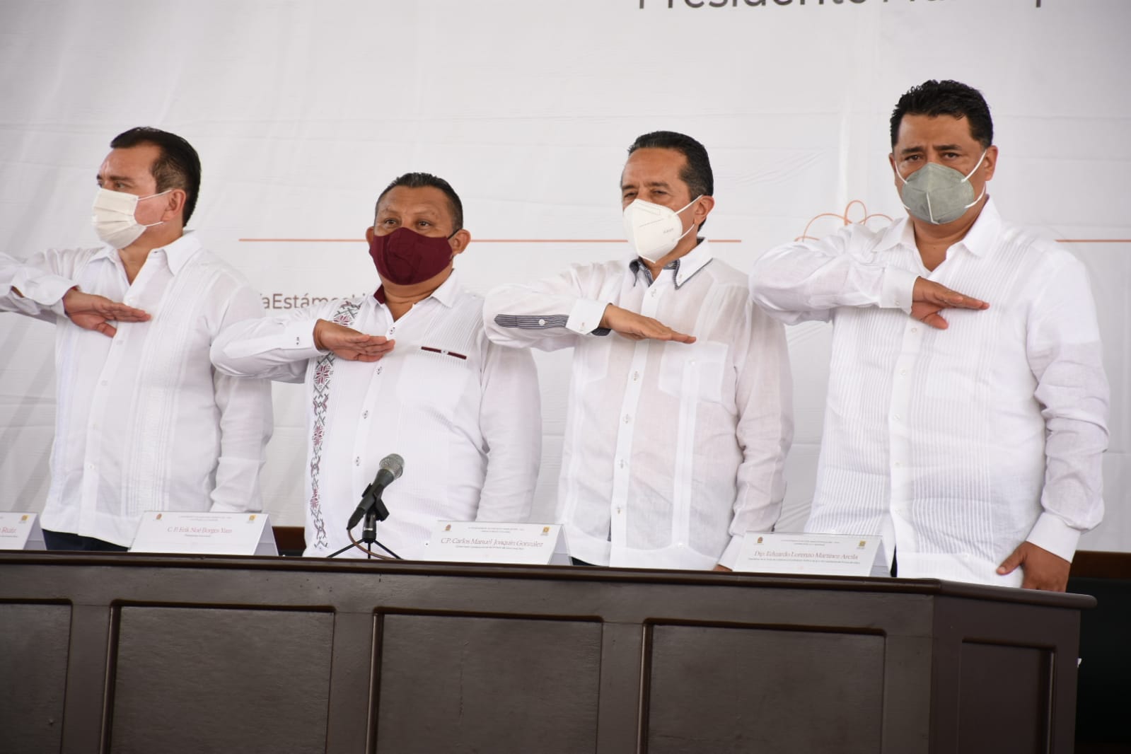 Erick Borges Yam toma protesta como presidente municipal