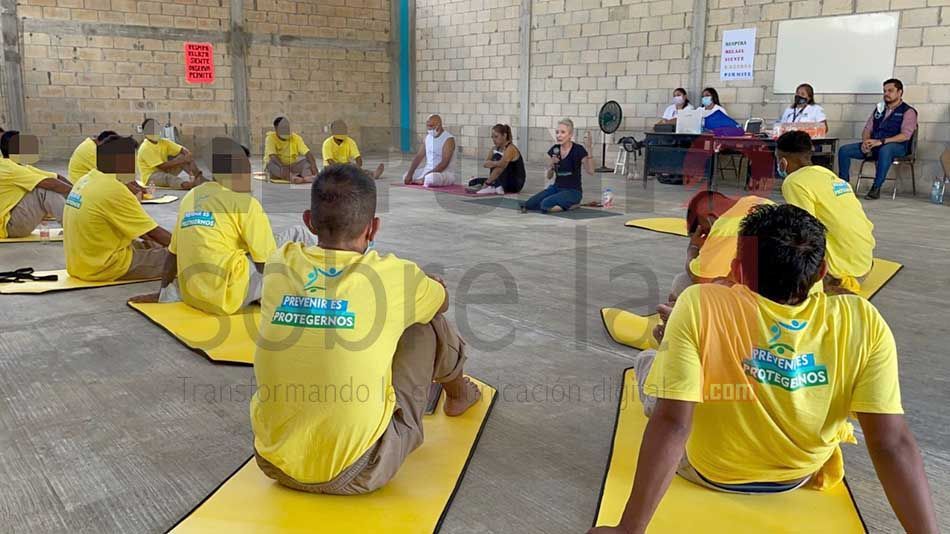 Impartirán yoga en los centros penitenciarios como terapia para una buena reinserción a la sociedad