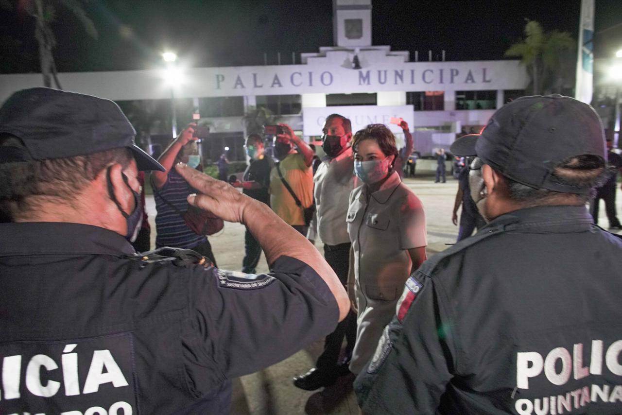 Juanita Alonso Marrufo realiza sus primeros movimientos al iniciar su gestión como alcaldesa de Cozumel