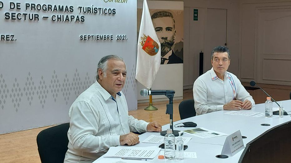 Miguel Torruco fomenta fortalecimiento del turismo en Chiapas