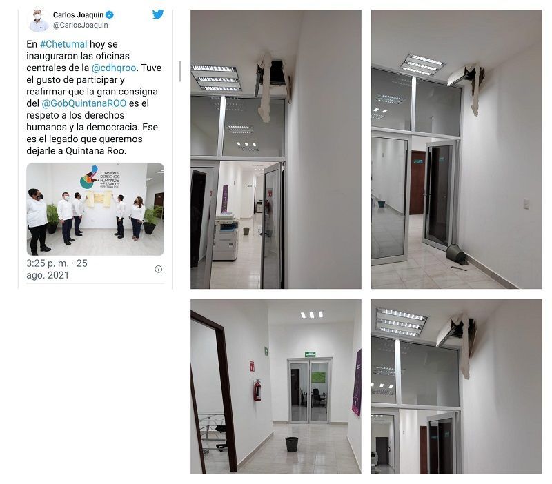 Lluvias exponen mentiras de Carlos Joaquín González