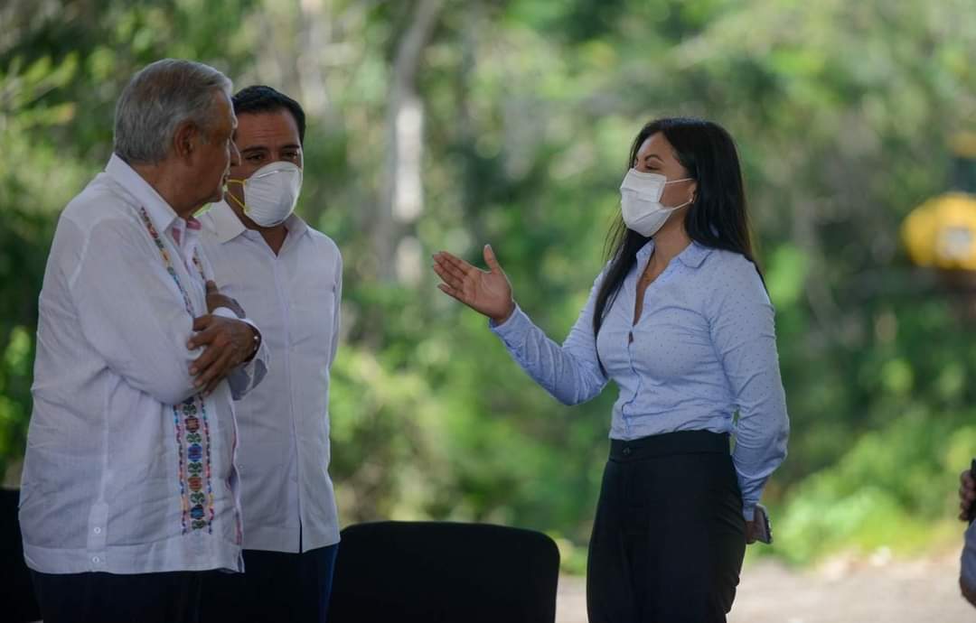 Hacen eco en Uayma gestiones de la ex alcaldesa, Yamili Cupul