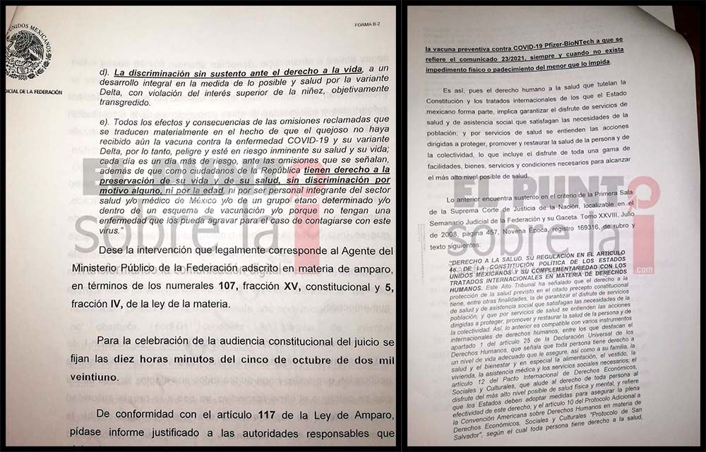 Un total de tres menores interponen amparos en Quintana Roo para vacunarse contra la COVID-19; uno ya lo ganó