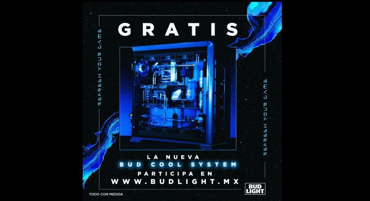 Bud Light invita a vivir al máximo la fiebre Gamer y ser parte del Buff Light Team