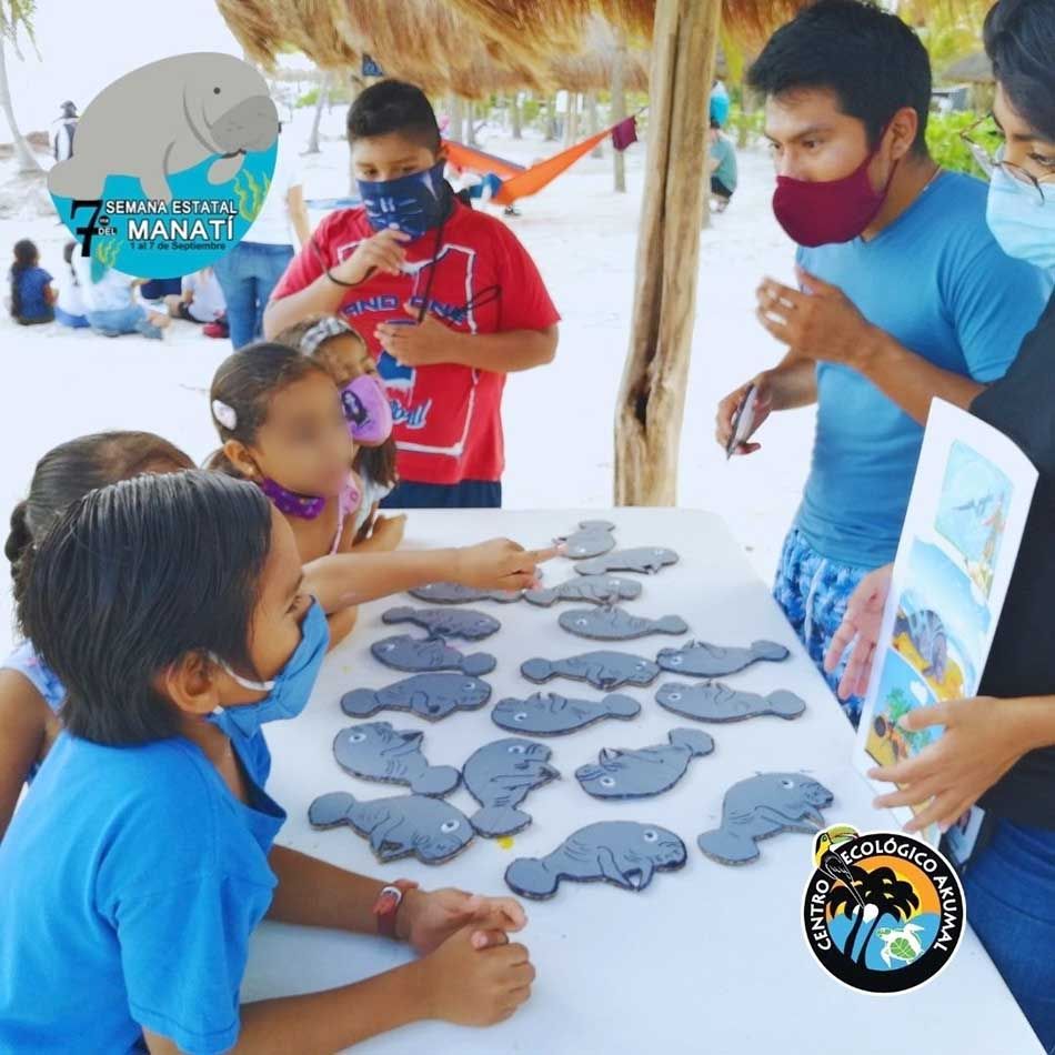 Suman esfuerzos para promover la conservación de los manatíes y su hábitat