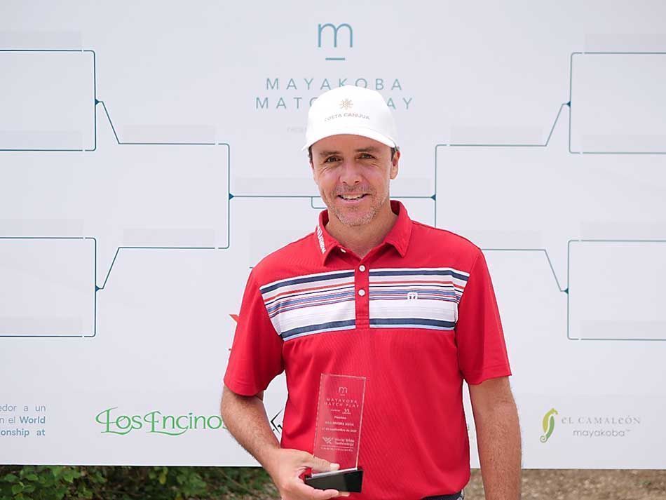 Óscar Fraustro gana la 3ª y última etapa preliminar del Torneo Mayakobá de Golf