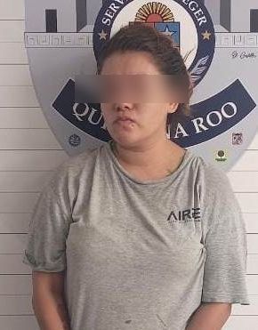 Detenida en Cancún por amenazar con matar a una mujer con un cuchillo 