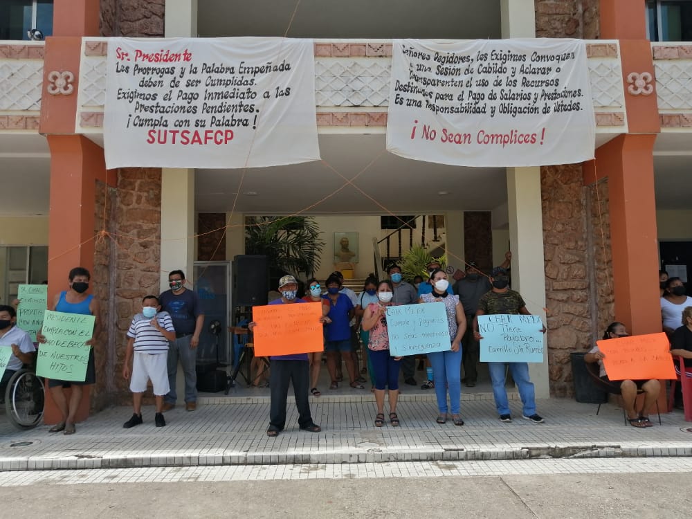 Edil electa pide a alcalde José Esquivel cubrir adeudos con empleados de la comuna carrilloportense