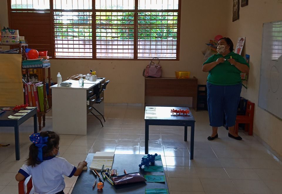 Un jardín de niños, primera escuela de Lázaro Cárdenas en recibir a alumnos en el ciclo escolar 2021-2022