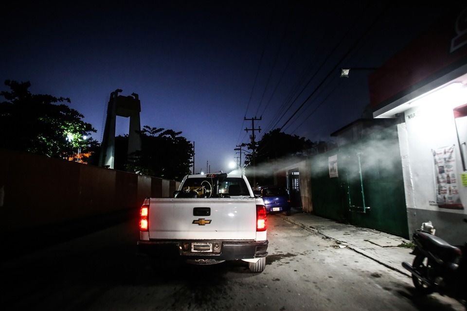 Ayuntamiento portomorelense emprende jornadas de fumigación para evitar proliferación de moscos