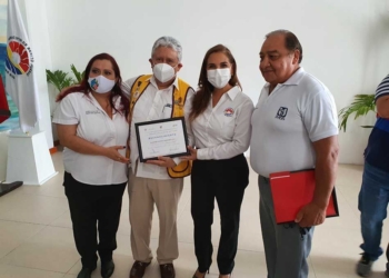Dirigente del Club Leones Cancún Turquesa destaca labor del Ayuntamiento por mejorar el tejido social en Cancún