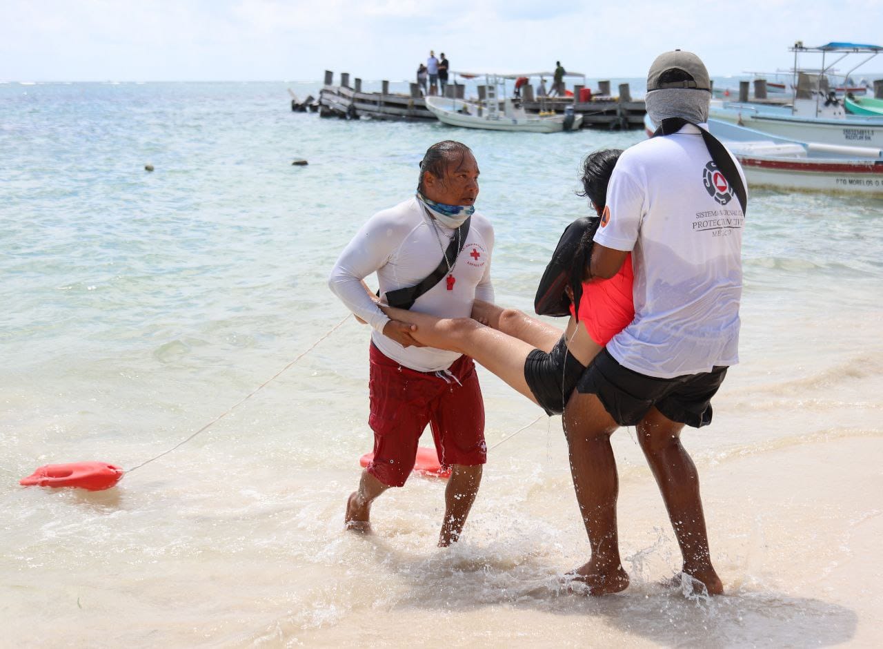 Puerto Morelos se suma a conmemoración del XXXVI Aniversario de la Protección Civil en México