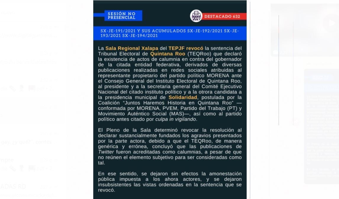 Le dan palo a Carlos Joaquín, TEPJF revoca sentencia
