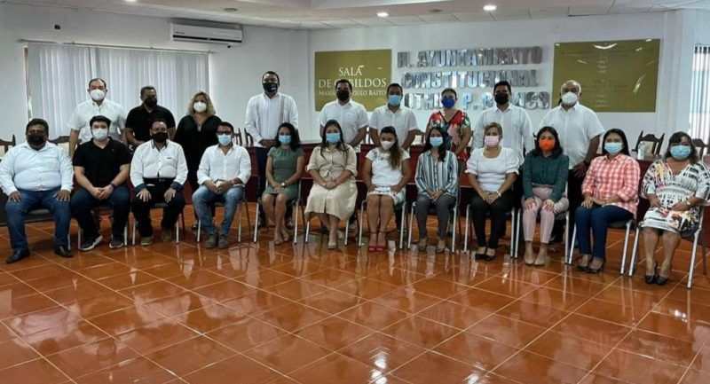 Yensuni y regidores de OPB se preparan para asumir funciones