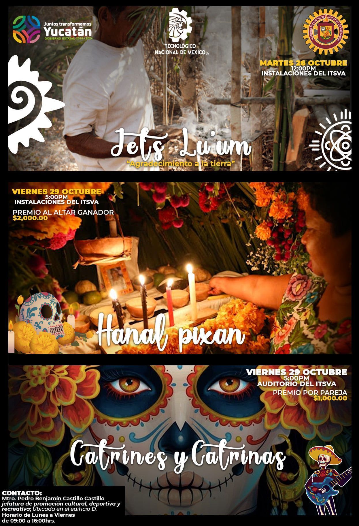 El ITSVA se une a las celebraciones por el Día de Muertos