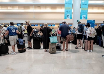 Aeropuerto Internacional de Cancún mantiene cifra de vuelos por encima de 400, pese a no ser fin de semana