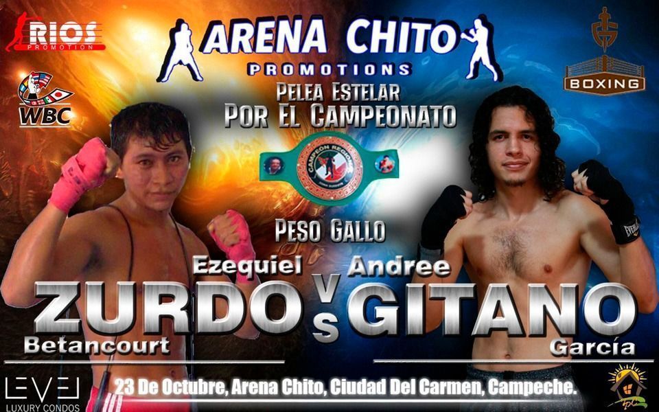 El cancunense «Gitano» García enfrentará este fin de semana a Ezequiel Bertancourt en Ciudad del Carmen