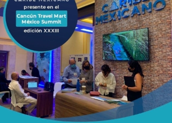 Caribe Mexicano participa en Cancún Travel Mart exponiendo sus atractivos y los de Q.Roo