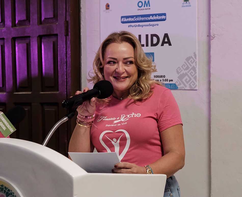 DIF Q.Roo pide a la sociedad sensibilizarse sobre el cáncer de mama