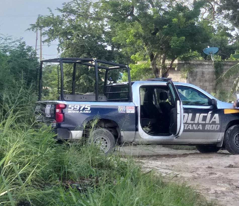 Encuentran cuerpo ejecutado en camino de terracería en Cancún