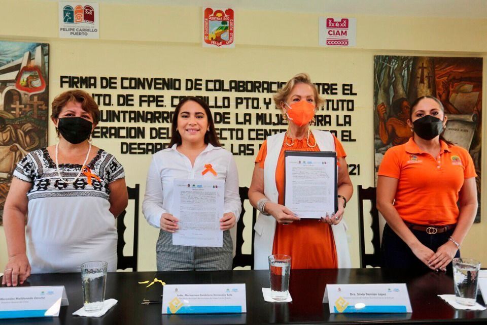 Ayuntamiento de Felipe Carrillo Puerto e Instituto Quintanarroense de la Mujer impulsan desarrollo femenil