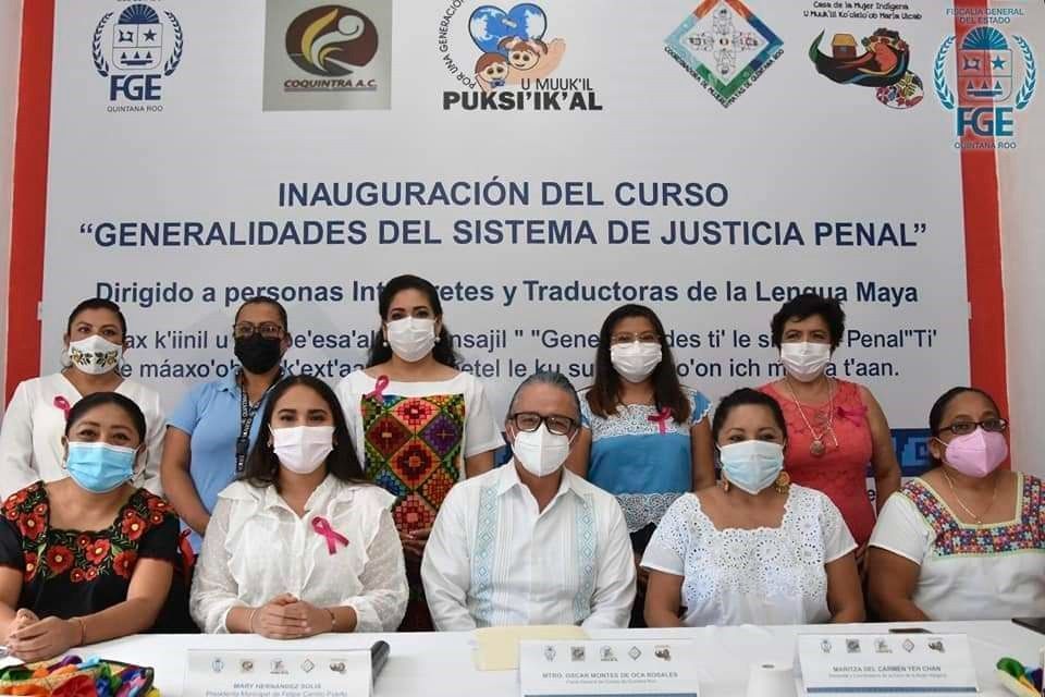 Apoyan con bases y sustento legal a traductores de lengua maya en Felipe Carrillo Puerto