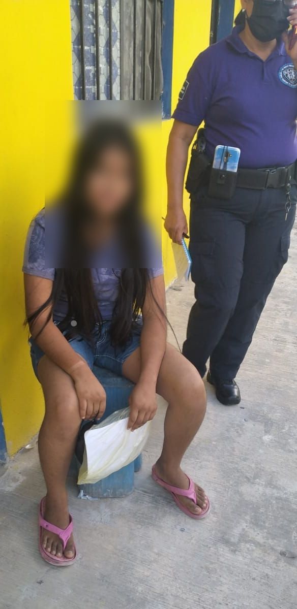 Menor que contaba con alerta Amber fue auxiliada en Cancún por Policía Quintana Roo