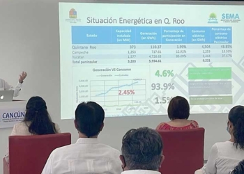 Presentan a hoteleros de Cancún programa para impulsar el uso de energía solar y eólica