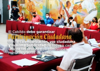 Regidor 16 propone mayor participación ciudadana en elaboración de programas de trabajo del Cabildo de Benito Juárez