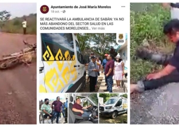 Evidencian mentira de Erik Borges,ambulancia no tiene gasolina