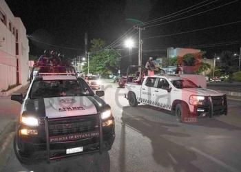 Seguridad Pública y Guardia Nacional refuerzan en Cozumel operativos para la prevención del delito