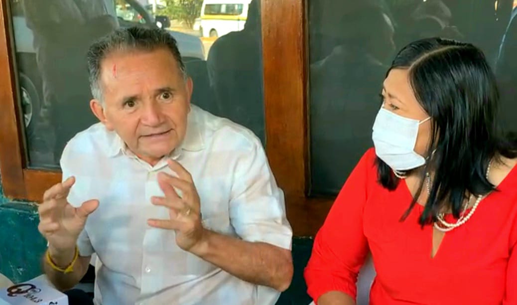 Senador José Luis Pech reitera que va por candidatura a Gobernador, solo por Morena; niega insultos contra la panista Lily Téllez