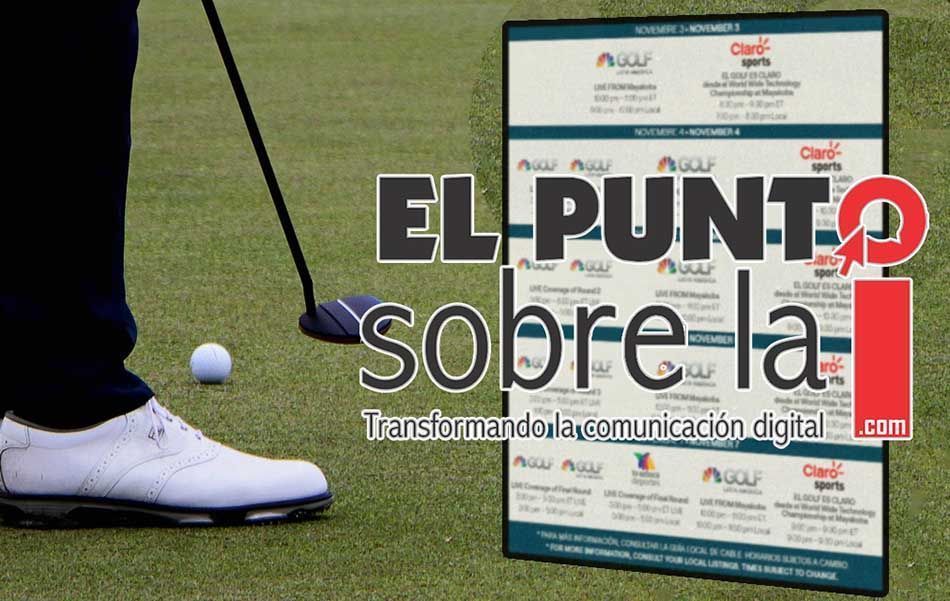 Torneo de Golf en Mayakobá recibirá cobertura mediática sin precedentes en su historia