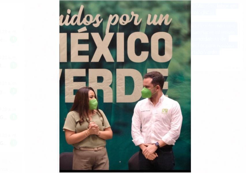 Refrenda el Partido Verde su respaldo a la presidenta municipal de Puerto Morelos