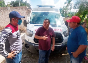 Ayuntamiento de José María Morelos activará ambulancia nueva en comunidad maya, en desuso por falta de gasolina
