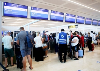 El aeropuerto de Cancún queda a ocho vuelos de las 400 operaciones para este día