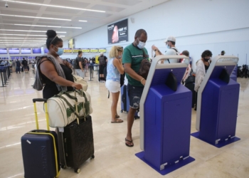 El aeropuerto de Cancún, con 463 operaciones y una conexión con 54 destinos de 14 países