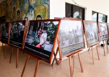 Exposición fotográfica de la Fuerza Armada de México llega a la Zona Maya