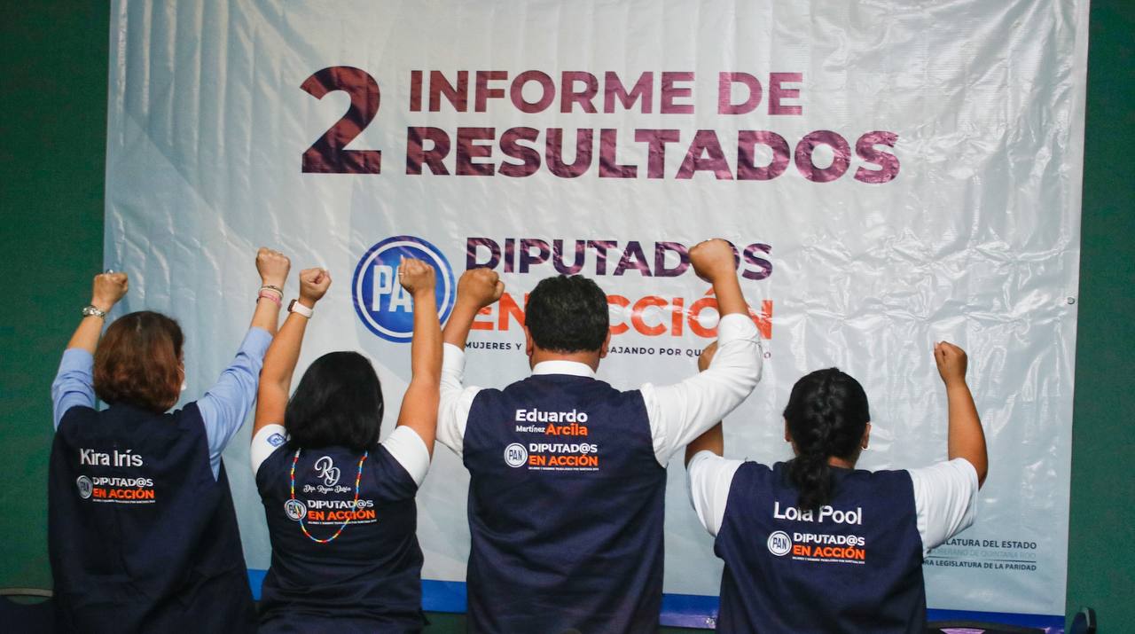 Rendirán informes integrantes del grupo legislativo del PAN