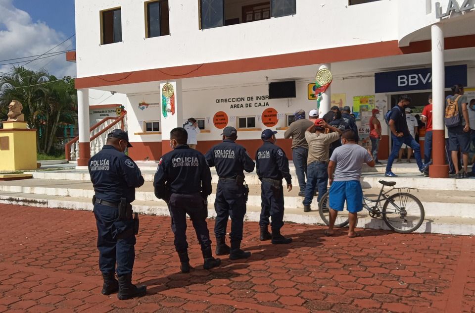 Garantiza Ayuntamiento de Lázaro Cárdenas pago de quincena a policías y sindicalizados