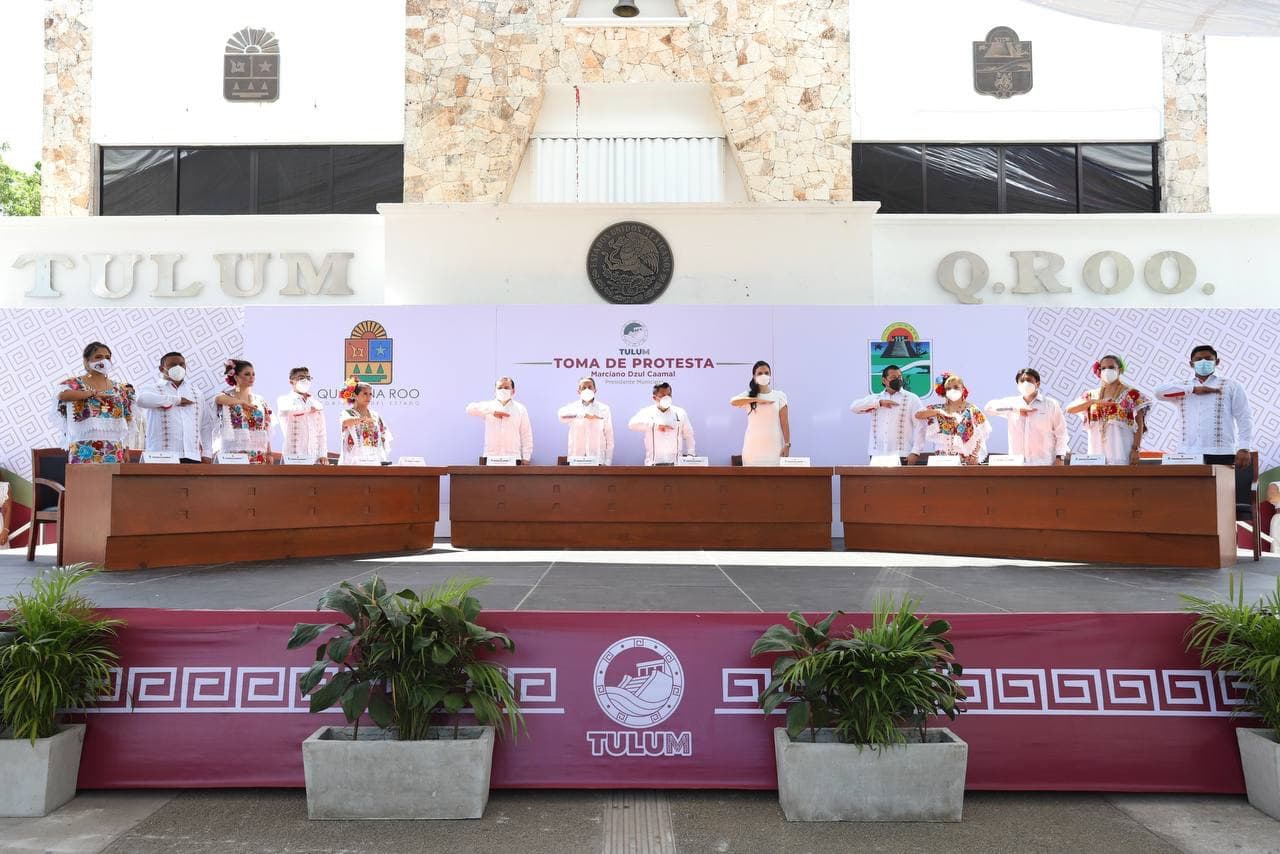 Asumen el cargo los nuevos presidentes municipales de Quintana Roo