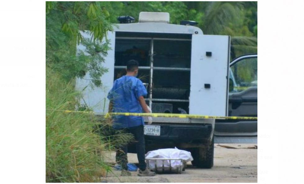 Salía a trabajary encontró cuerpo de un hombre ejecutado tirado en una calle de Cancún