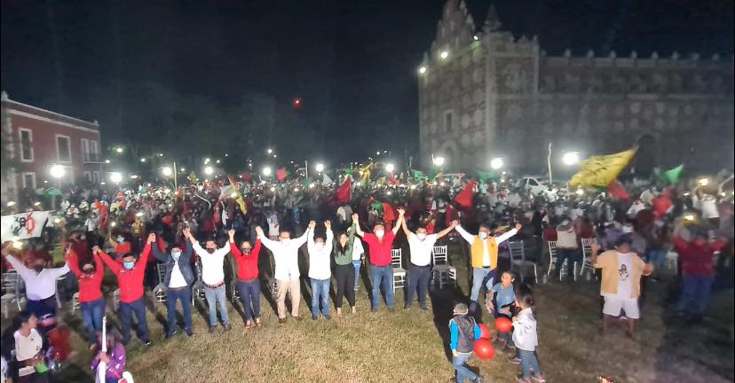 Uayma dio una muestra de que quiere seguir por la senda del desarrollo y progreso