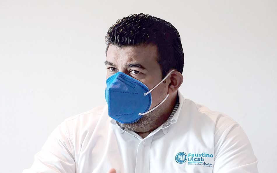 Candidato del PAN solo o en alianza, será el mejor posicionado: Uicab; una eventual coalición estaría «clara» en diciembre