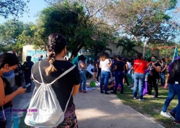 Feminista pide sanción contra presunto acosador