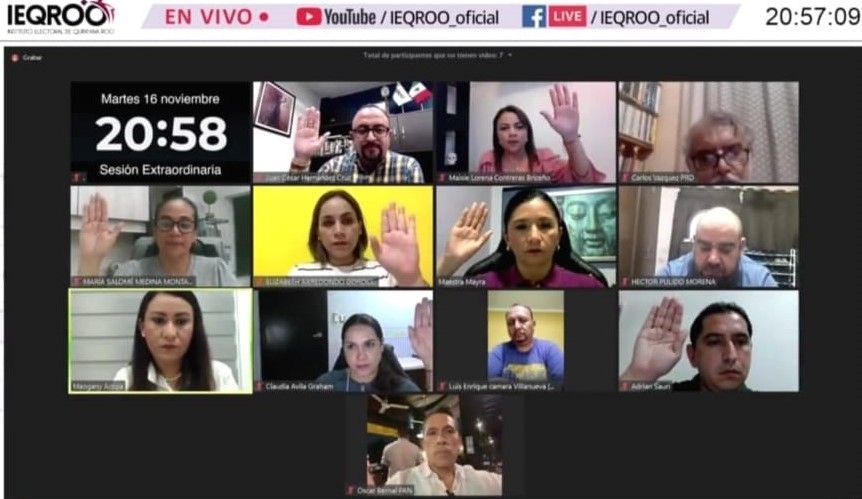 IEQROO aprueba convocatoria extraordinaria para registro de aspirantes a funcionarios electorales para próximo proceso