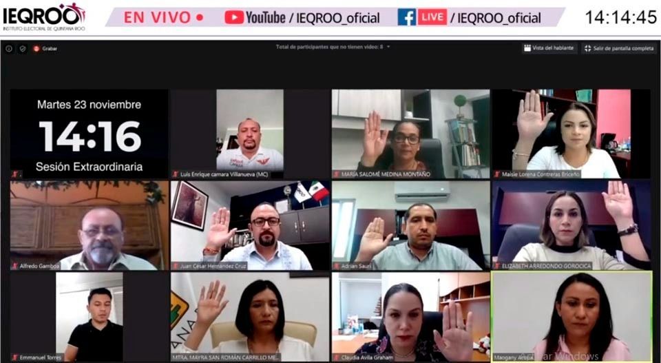 IEQROO aprueba integración de 10 comisiones permanentes