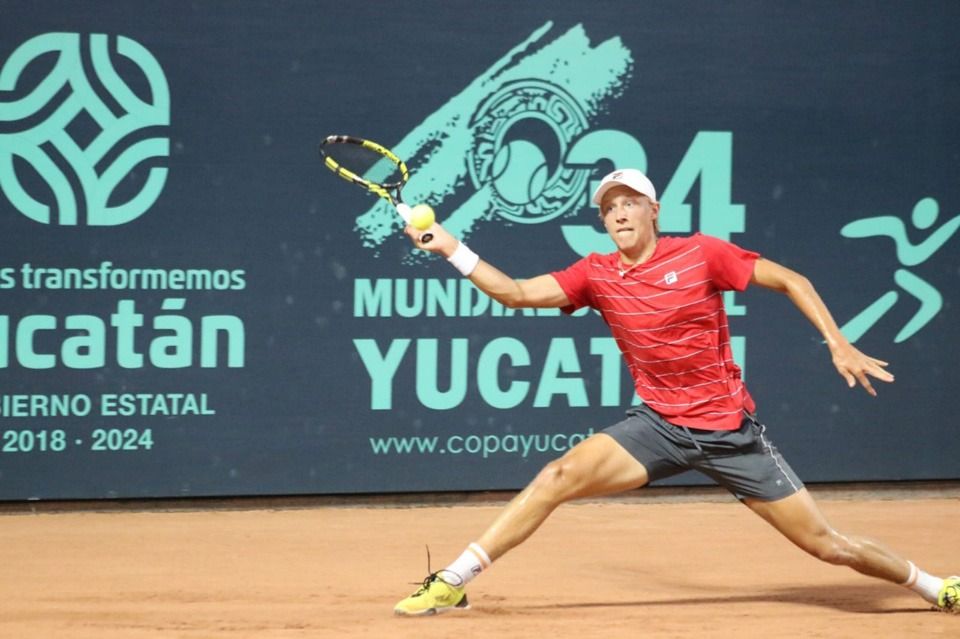 Leo Borg, hijo del mítico Bjorn Borg, avanza en el Mundial Juvenil Yucatán de tenis
