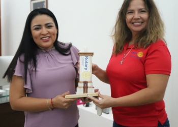 Autoridades de Puerto Morelos fortalecen lazos de amistad con Club Rotario
