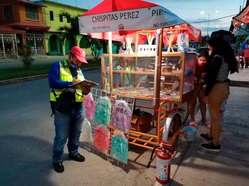 Protección Civil busca inhibir venta de pirotecnia en todo Quintana Roo durante fiestas decembrinas